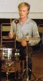 Simon Crowe, drummer with the Boomtown Rats