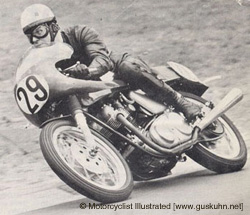Malcolm Uphill on the Gus Kuhn Commando
