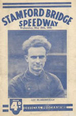 Stamford Bridge programme cover 28 May 1930 