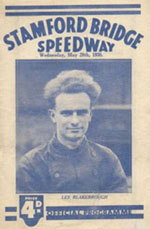 Stamford Bridge programme cover 28 May 1930 