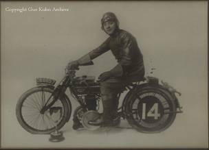 Gus Kuhn on Levis with unknown Trophy.