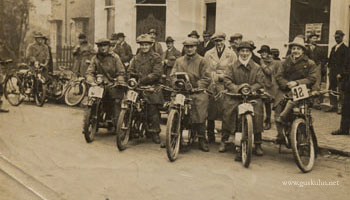 The start of the Olal Trial in 1920.